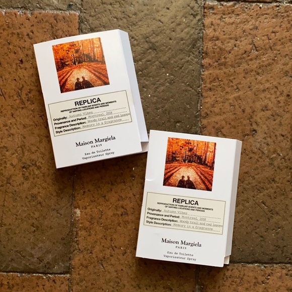 2 samples Maison Margiela Paris REPLICA Autumn Vibes perfume - Picture 1 of 3